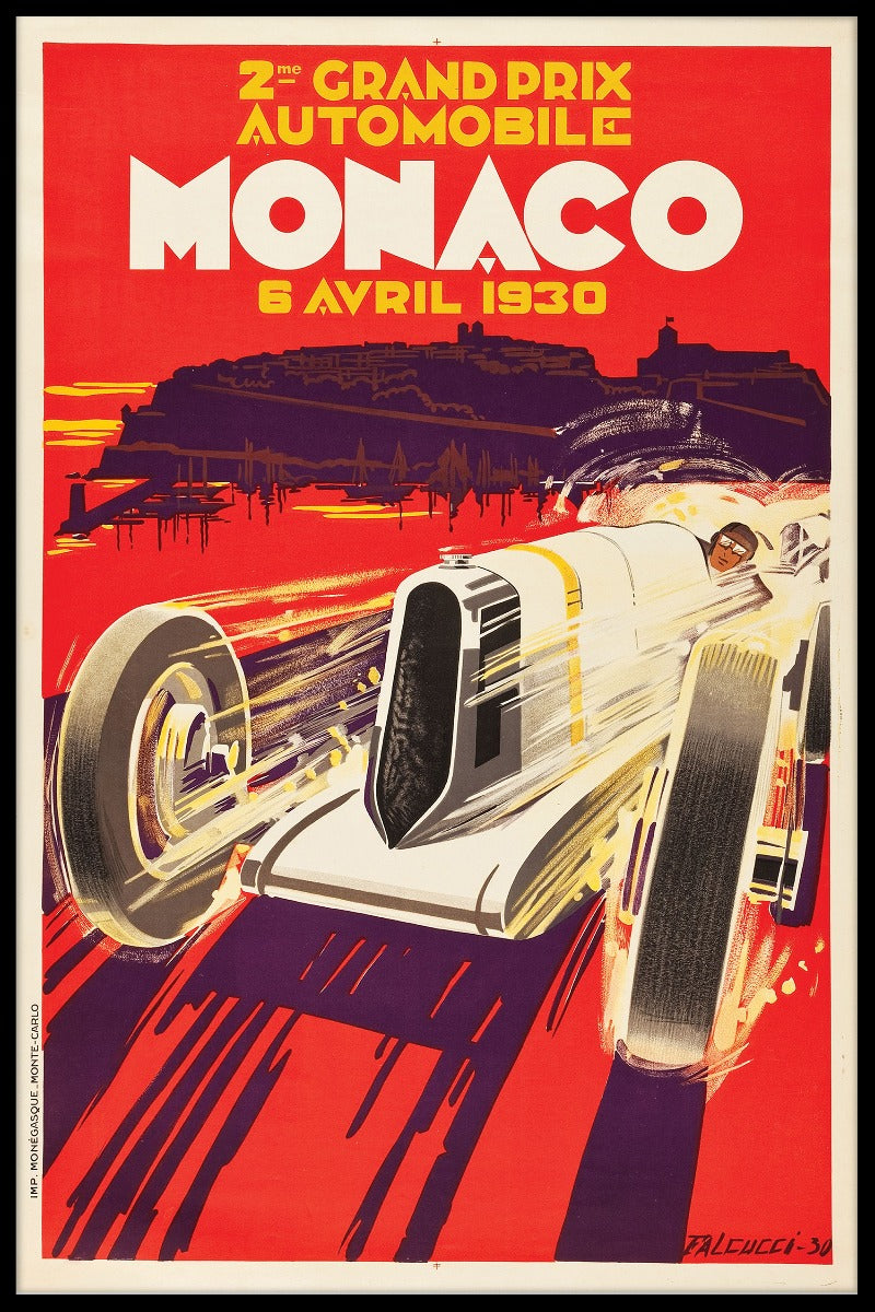Monaco Grand Prix poster