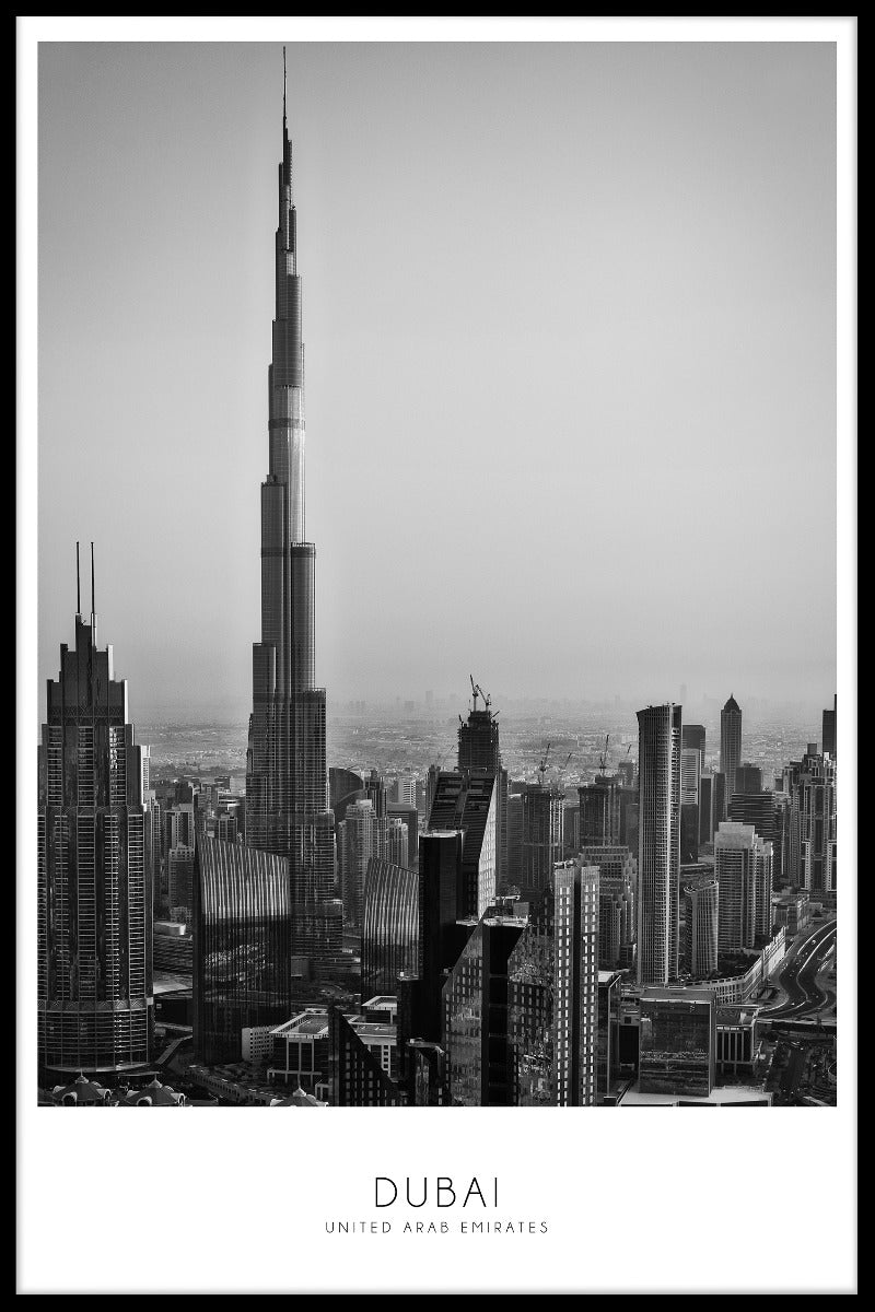 Dubai UAE poster