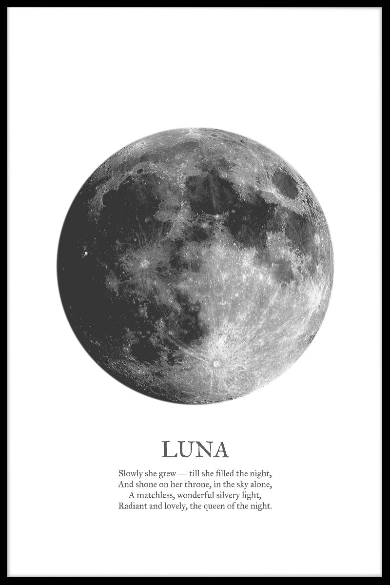 Luna White poster