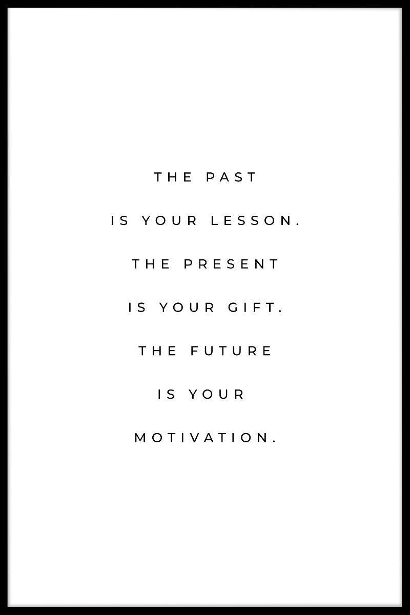 Motivation citat poster
