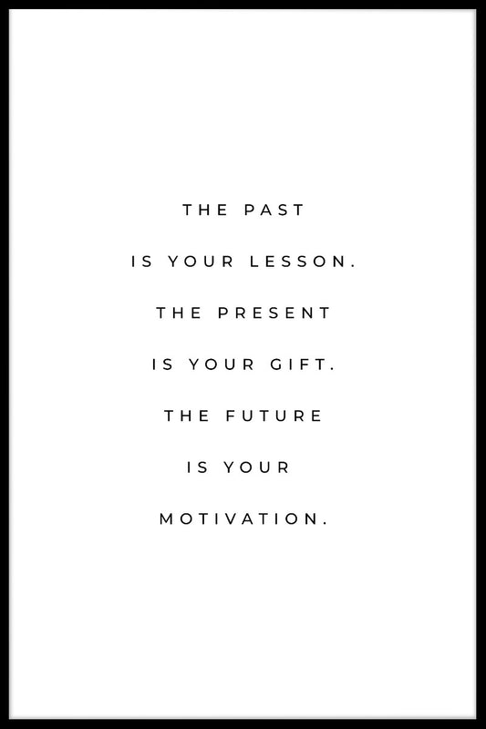 Motivation citat poster