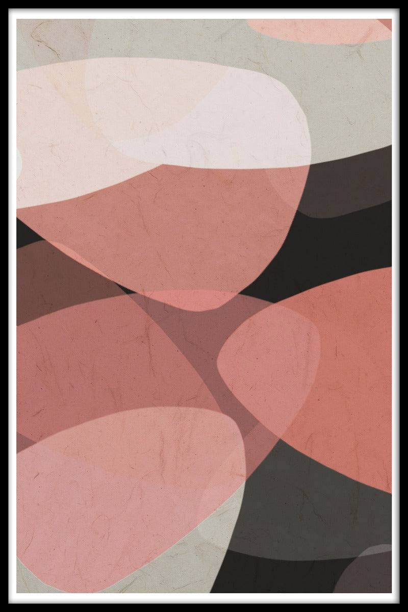 Triangulära abstrakta former poster