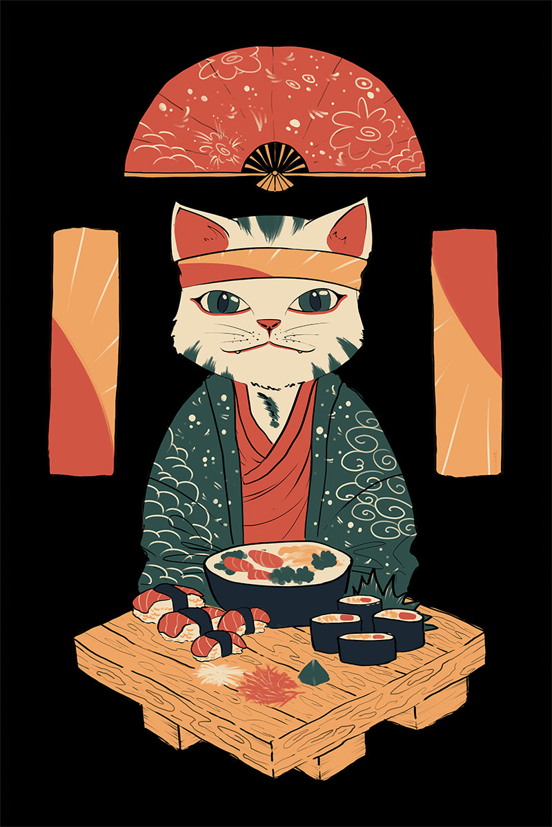 Sushi katt poster