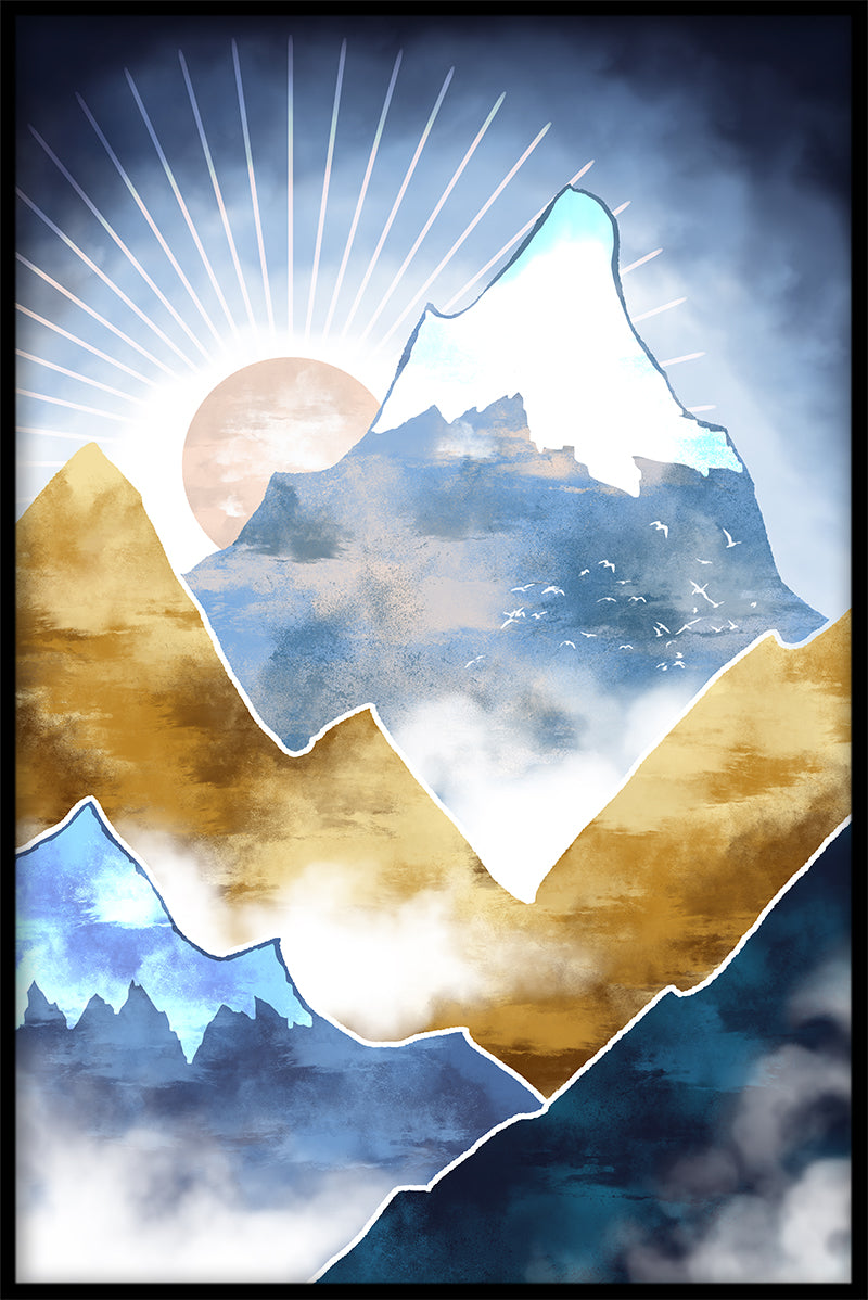 Mountain Art N02 poster