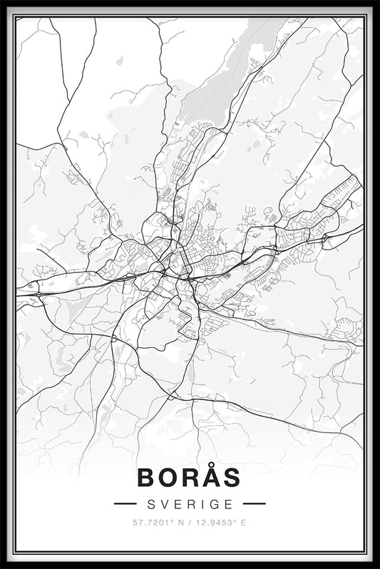 Borås Kartposter