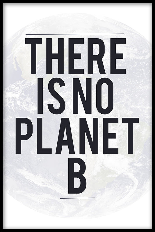 Ingen Planet B-poster