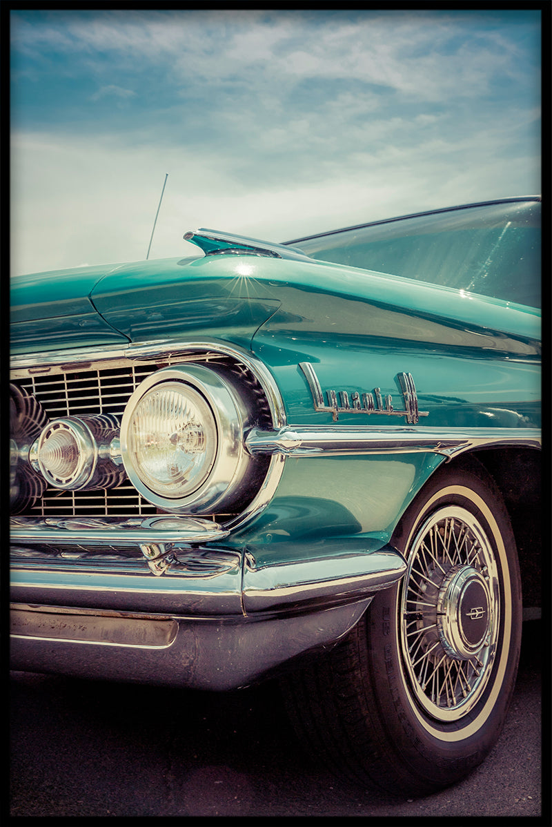 Vintage bil poster