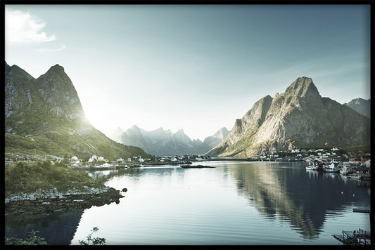 Norge landskap poster