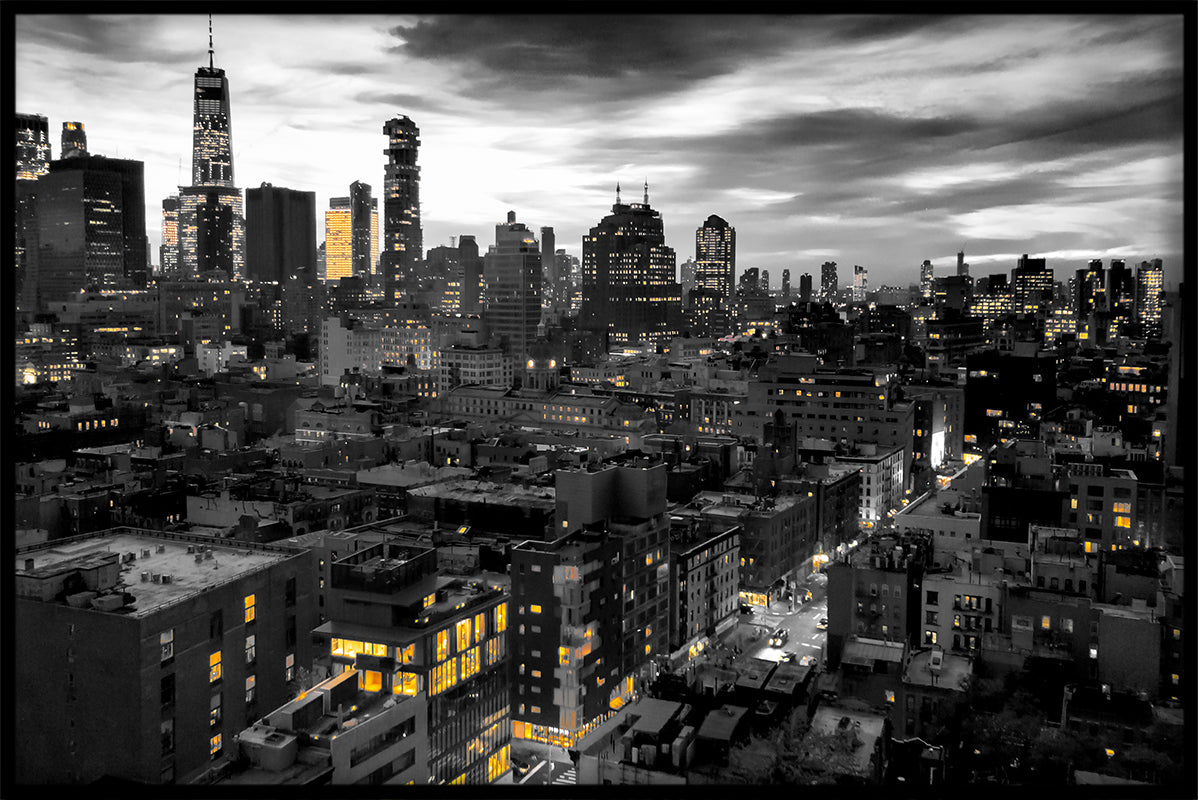 New York Manhattan N02 poster