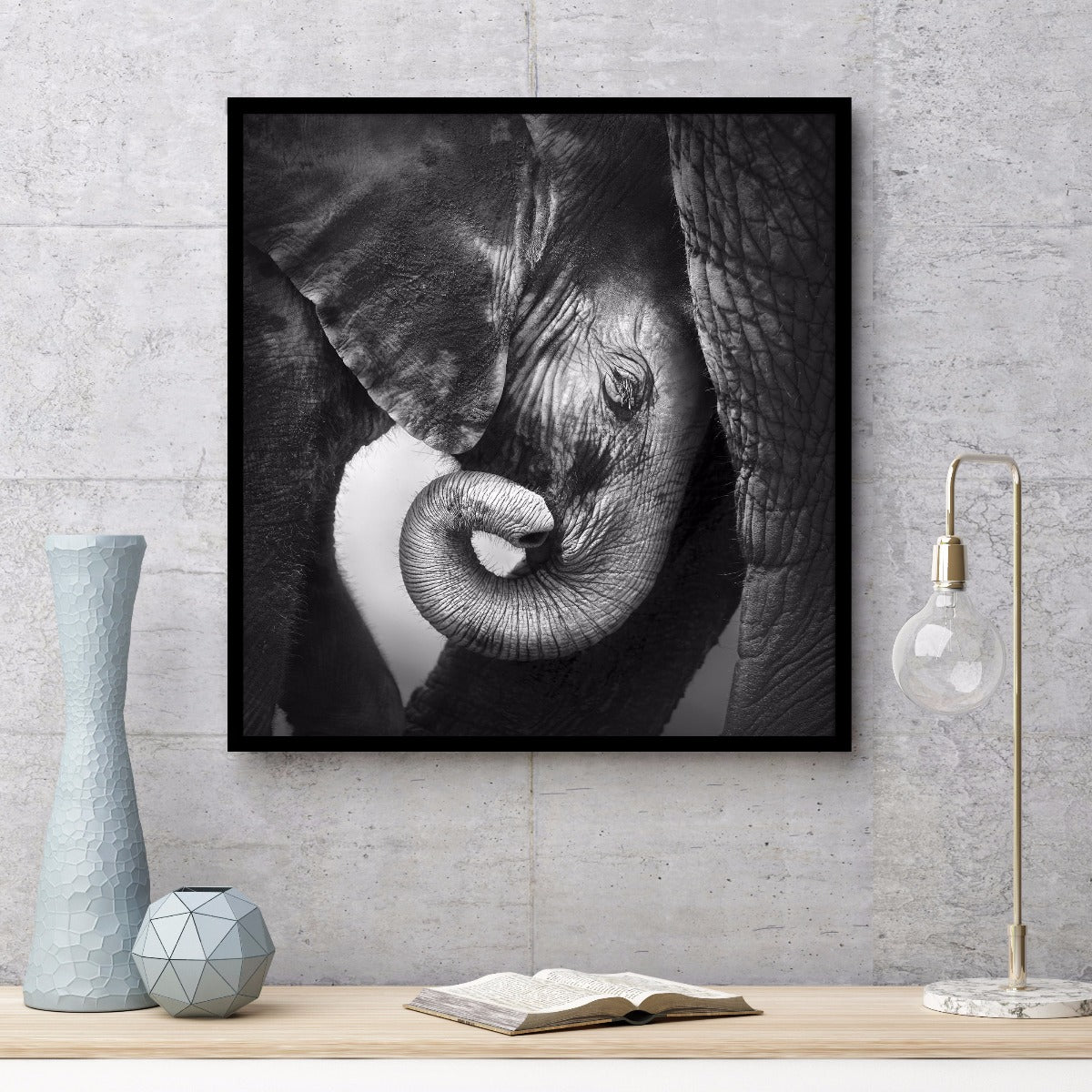 Baby elefant poster