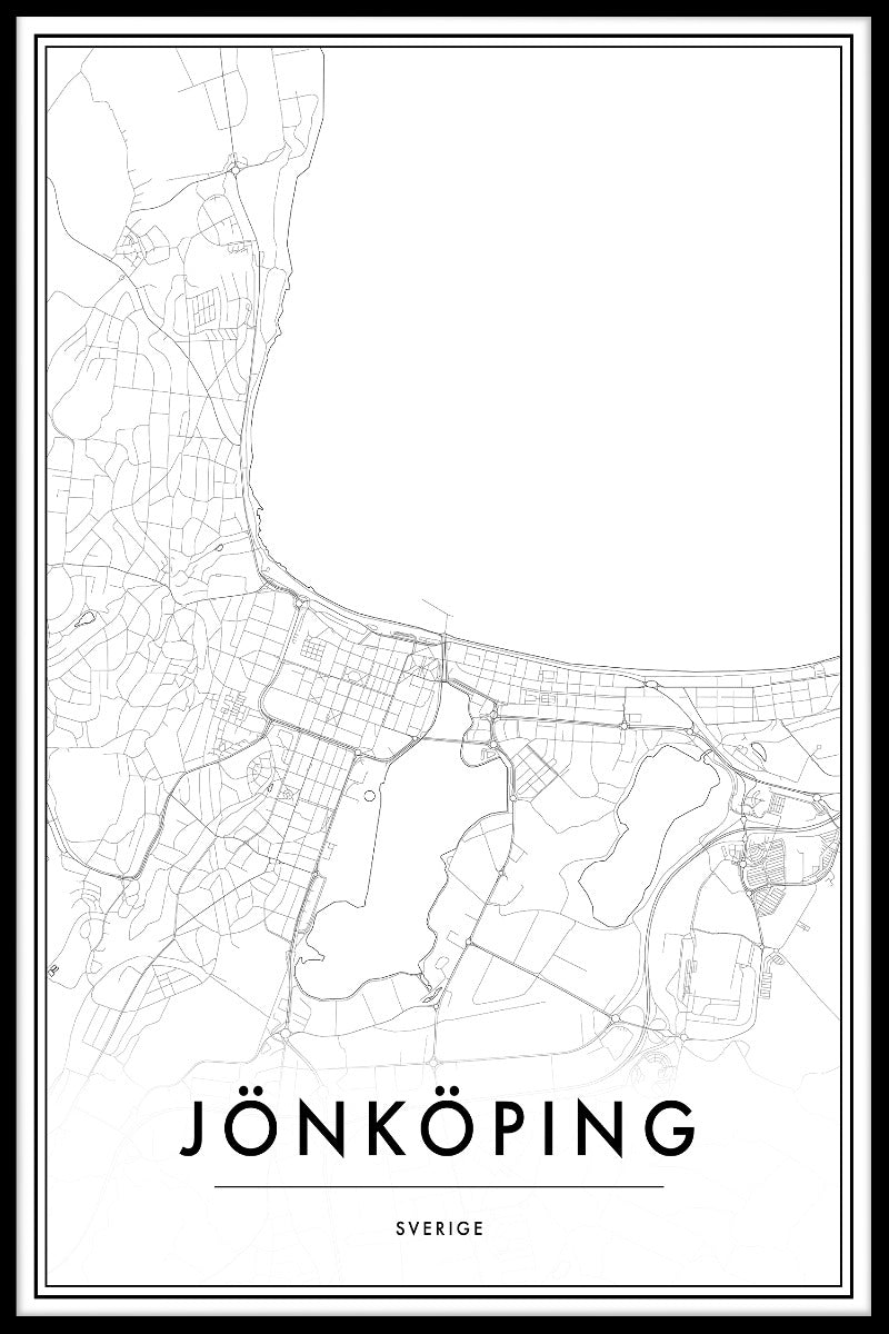 Jönköping Kartposter