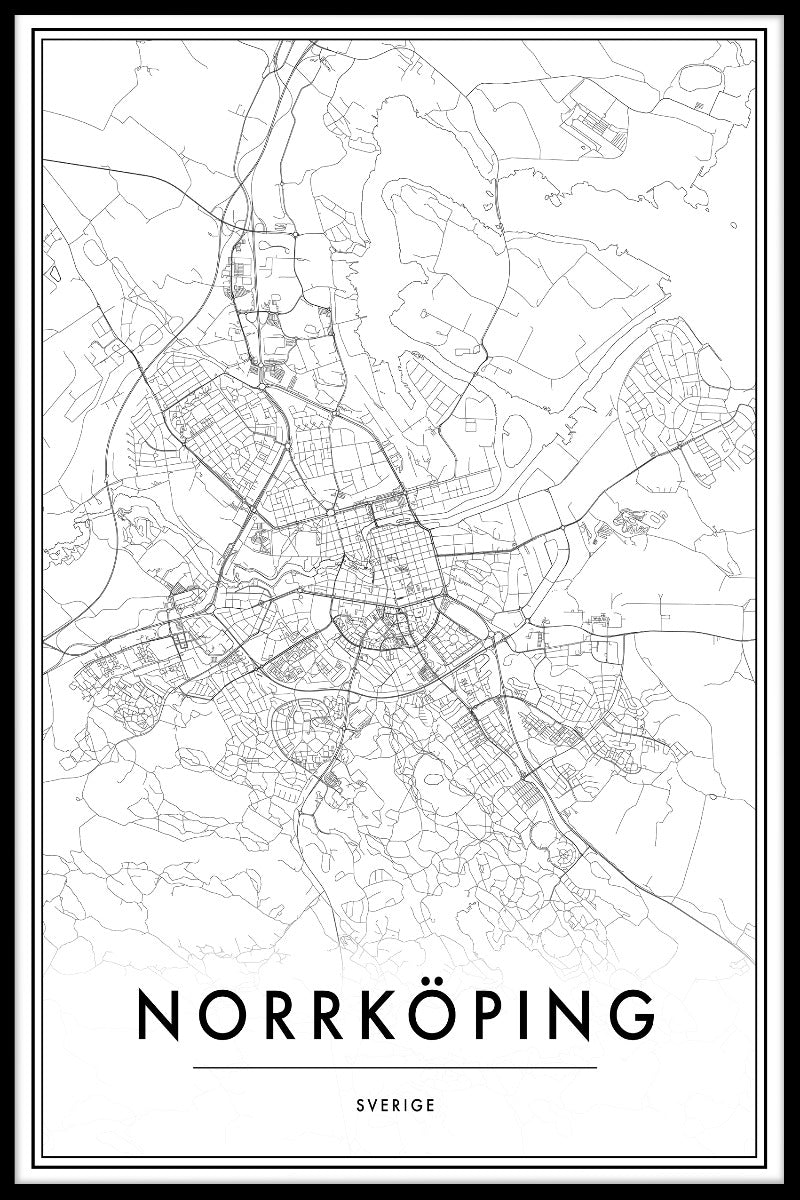 Norrköpings Kartposter