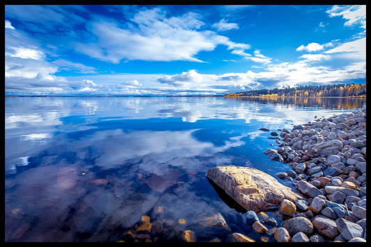 Höstsjön Kajana poster