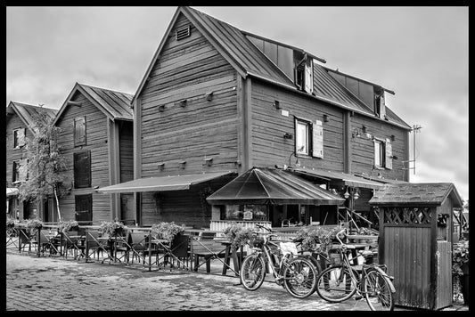 Gamla trähus Uleåborg poster
