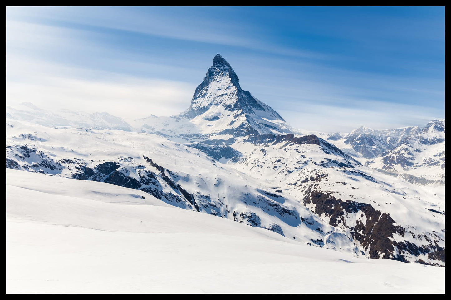 Matterhorn Mountain poster